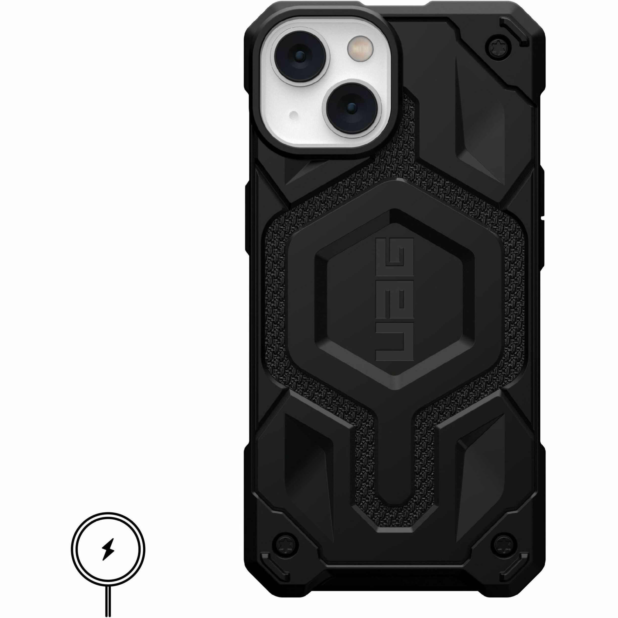 Urban Armor Gear Monarch Pro Kevlar&reg; iPhone 14 Case - Kevlar Black
