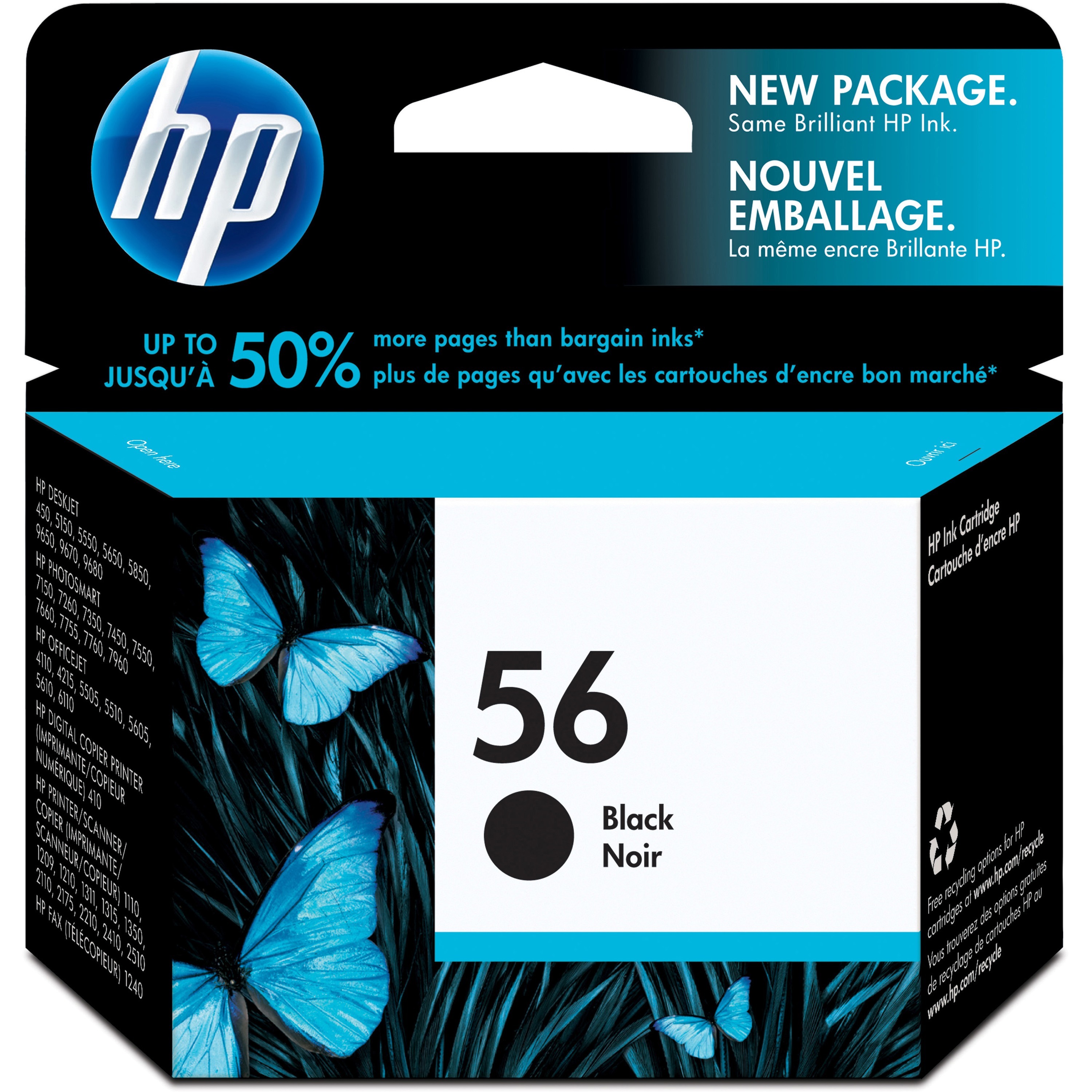 HP 56 Original Ink Cartridge - Single Pack