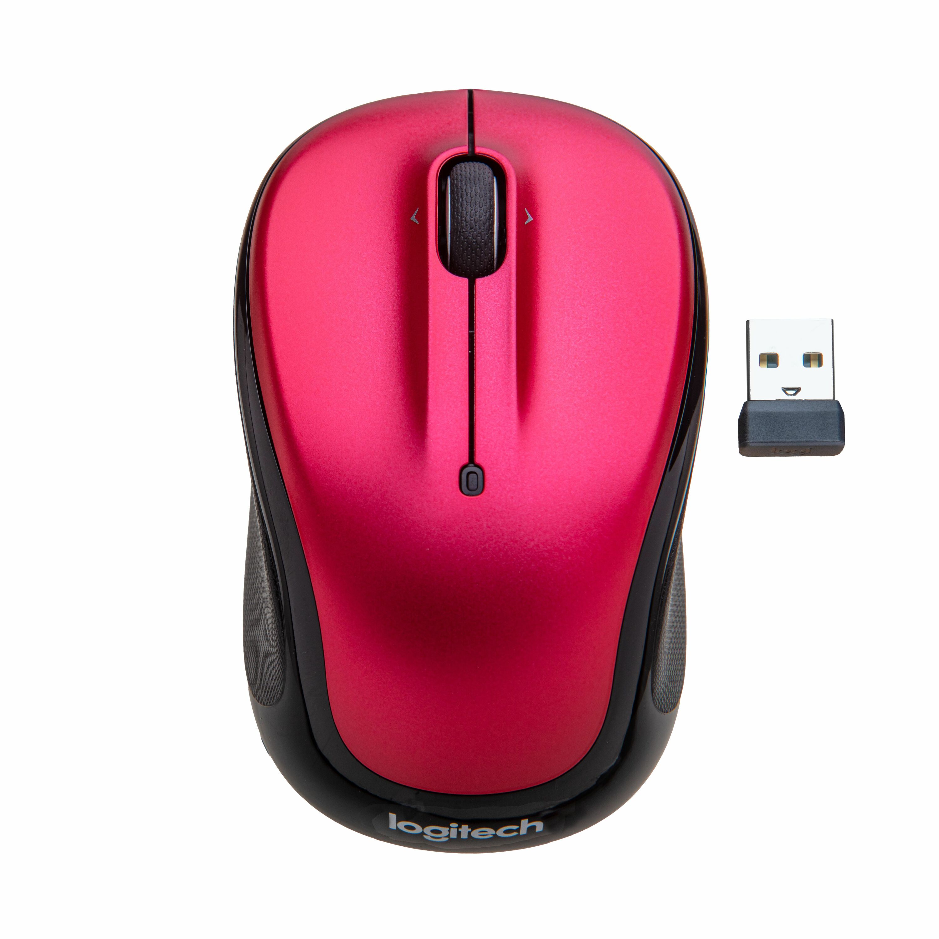 Logitech M325 Wireless Mouse, 2.4 GHz with USB Unifying Receiver, 1000 DPI Optical Tracking, 18-Month Life Battery, PC / Mac / Laptop / Chromebook (Brilliant Rose)