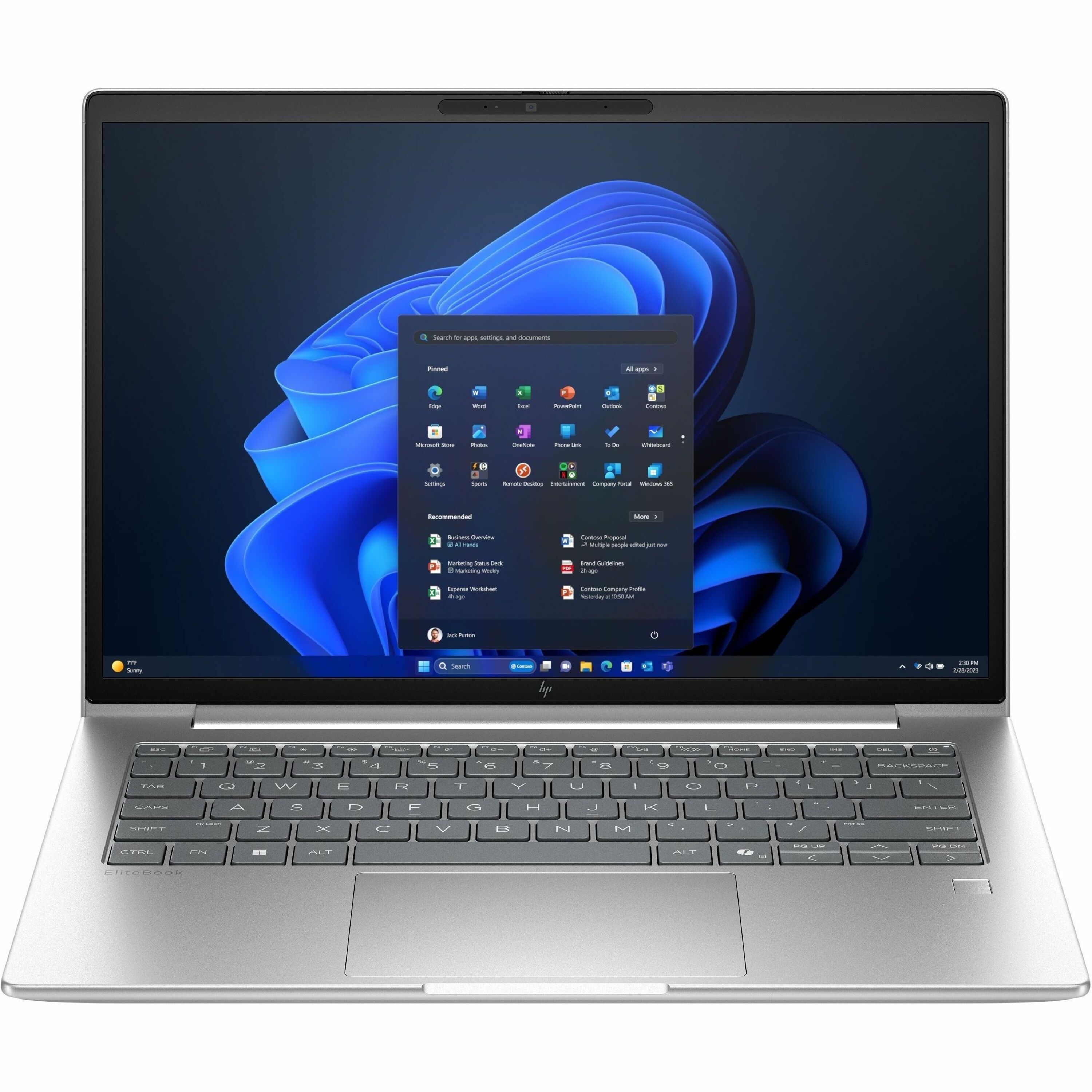 HP EliteBook 6 G1a 14" Notebook - 4G - AMD Ryzen 5 PRO 230 - 16 GB - 256 GB SSD