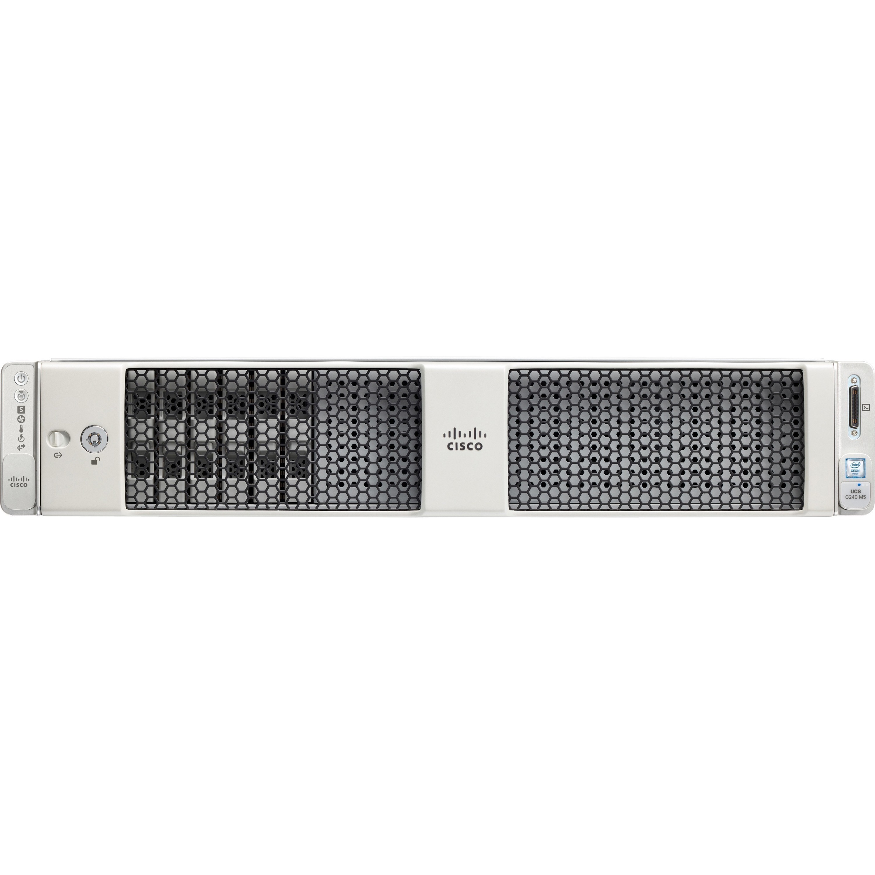 Cisco C240 M5 2U Rack-mountable Server - 2 Xeon Silver 4210R 2.40 GHz - 384 GB RAM - Serial ATA, 12Gb/s SAS Controller