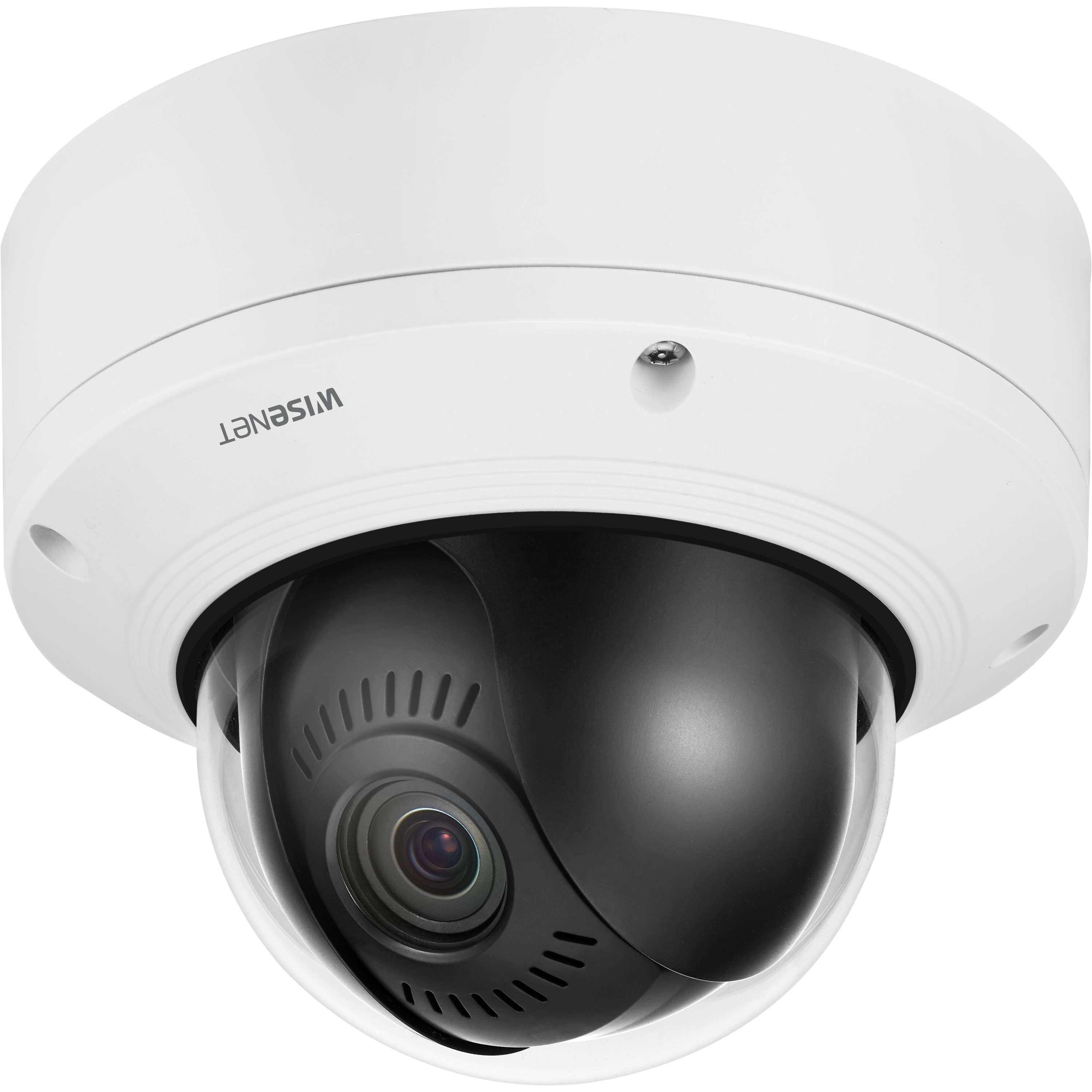 Wisenet XND-8081VZ 5 Megapixel Indoor HD Network Camera - Color, Monochrome - Dome - White
