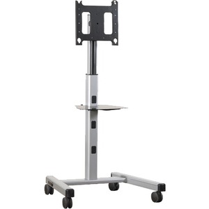 Chief Medium Flat Panel Mobile Cart - Without Interface - Black