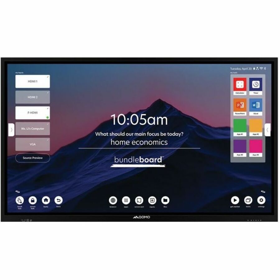 Qomo HiteVision BundleBoard QITBB86 H2 Collaboration Display