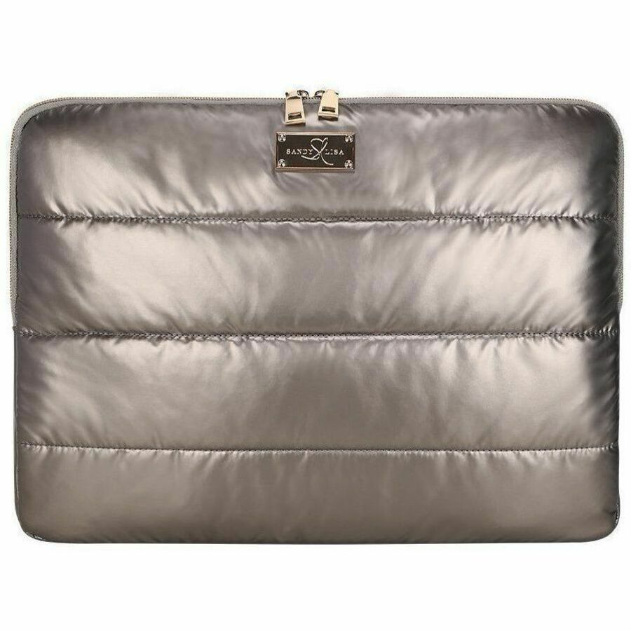 Sandy Lisa Cape Town Carrying Case (Sleeve) for 16" Laptop - Bronze Chrome
