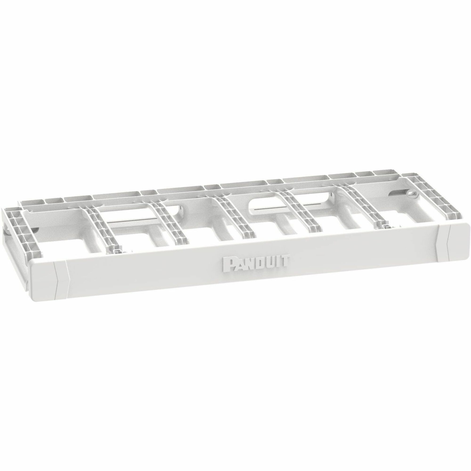 Panduit PatchRunner 2 Horizontal Single-Sided Manager, 1RU, White