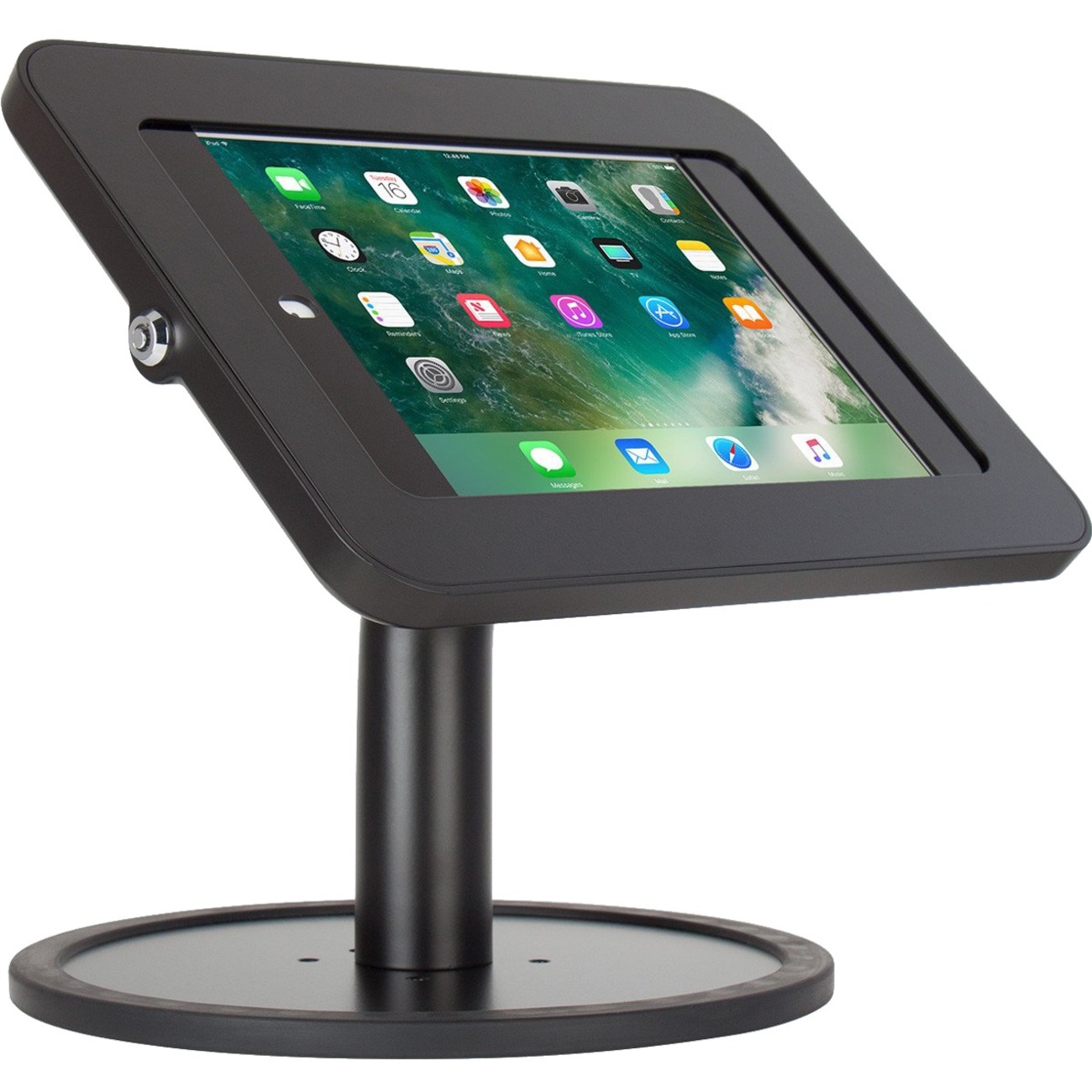 The Joy Factory Elevate II Countertop Kiosk for iPad 9.7 5th Generation | Air (Black)