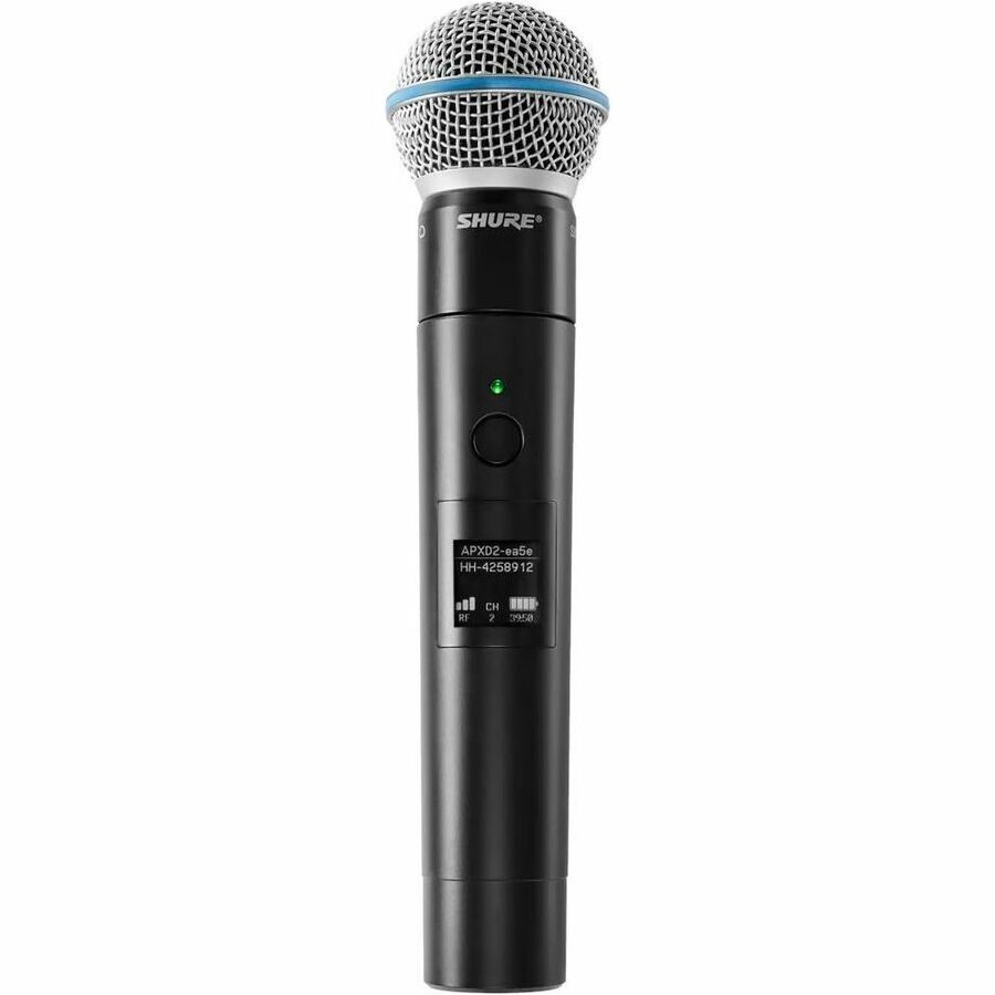 Shure MXW2X/BETA58 Handheld Transmitter with Beta58A Capsule