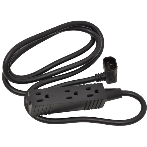 Ergotron SV 3-Outlet Power Strip, IEC
