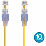 SLIMRUN CAT6A ETHERNET PATCH CABLE -SNAGLESS RJ45_ 550MHZ_ UTP_ PURE BARE COPPER