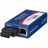 IE GIGA MINIMC TX/SSFX-SM1310-SC WDM W/AC POWER ADAPTER (1310XMT/1550RVC).