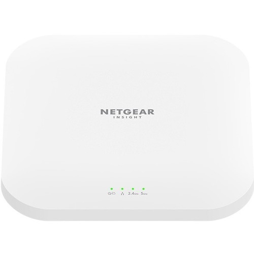 Netgear WAX620 Dual Band Wi-Fi 6 IEEE 802.11 a/b/g/n/ac/ax/i 3.60 Gbit/s Wireless Access Point - Indoor