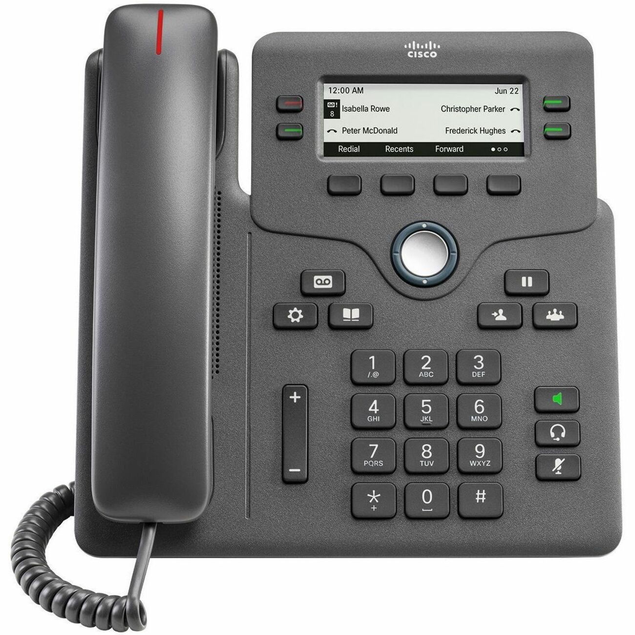 Cisco 6861 IP Phone - Refurbished - Corded - Corded/Cordless - Wi-Fi - Wall Mountable