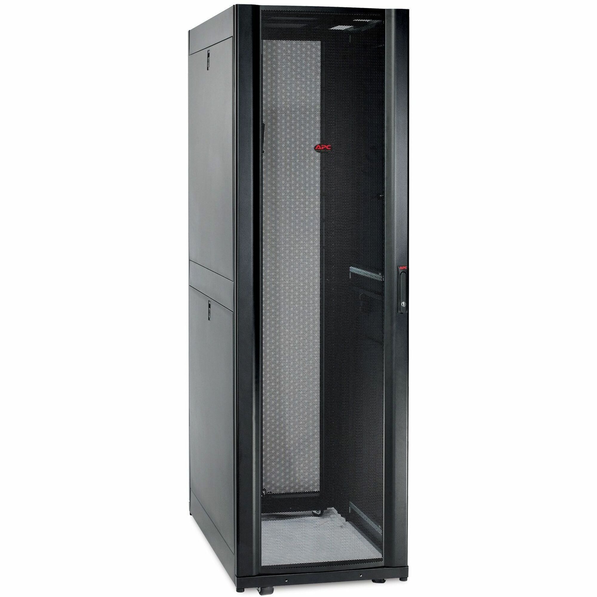 APC NetShelter SX, Server Rack Enclosure, 45U, Black, 2124H x 600W x 1070D mm