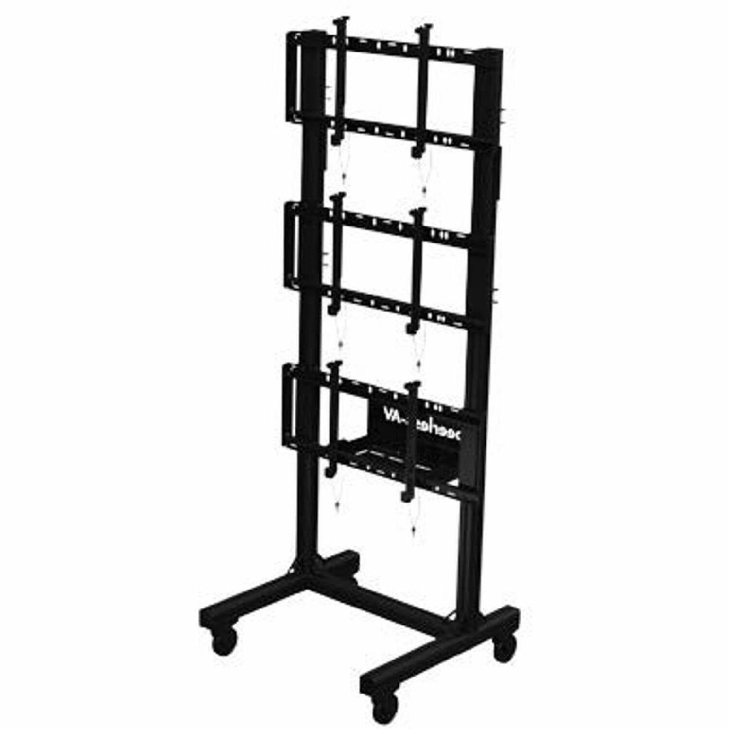 Peerless-AV&reg; SmartMount&reg; Portable Video Wall Cart 1x3 Configuration for 46" to 60" Displays