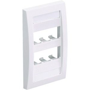 Panduit CFPE6WHY Faceplate