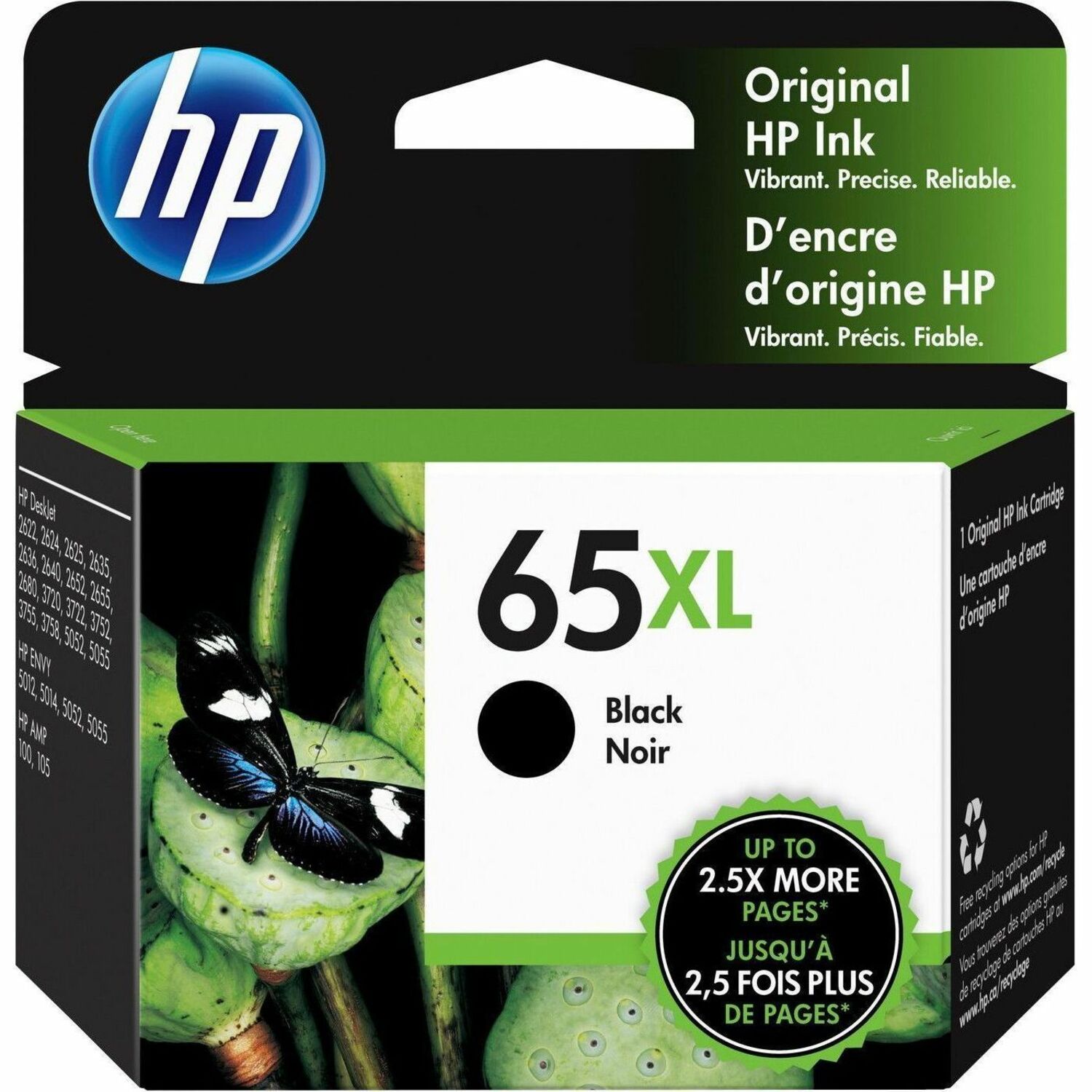 HP 65XL (N9K04AN#140) Original Ink Cartridge - Single Pack