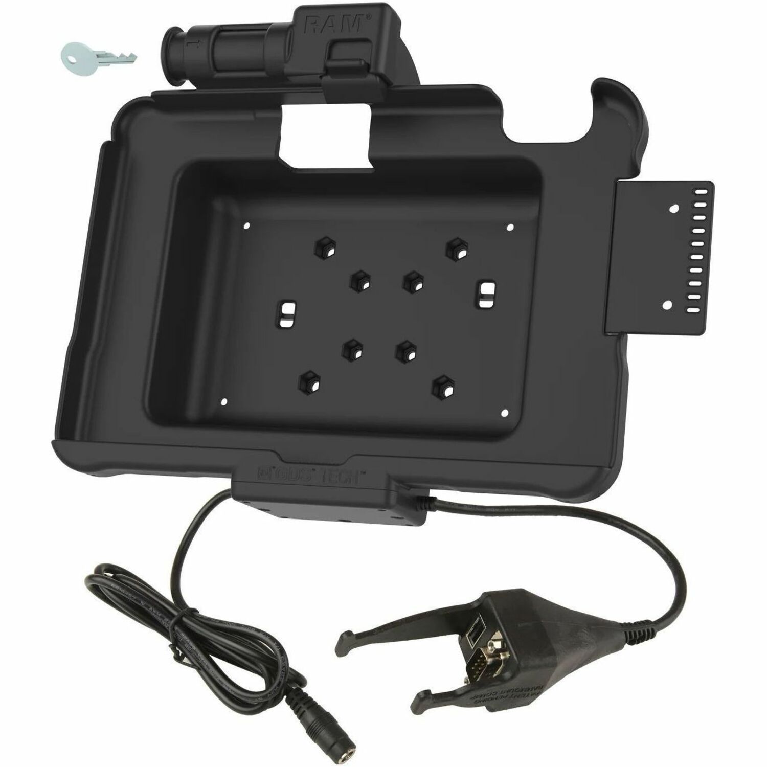 RAM Mounts GDS Key Locking Power + Data & DB9 Dock for Zebra ET5x 10.1" Series