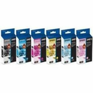 Epson Claria Photo HD 340XL Original High (XL) Yield Inkjet Ink Cartridge - Yellow Pack