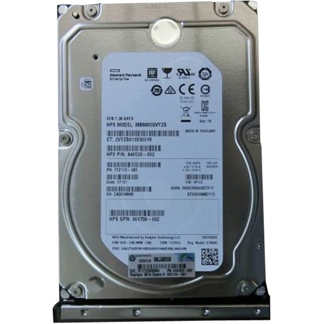 HPE 1 TB Hard Drive - 2.5" Internal - SAS (12Gb/s SAS)