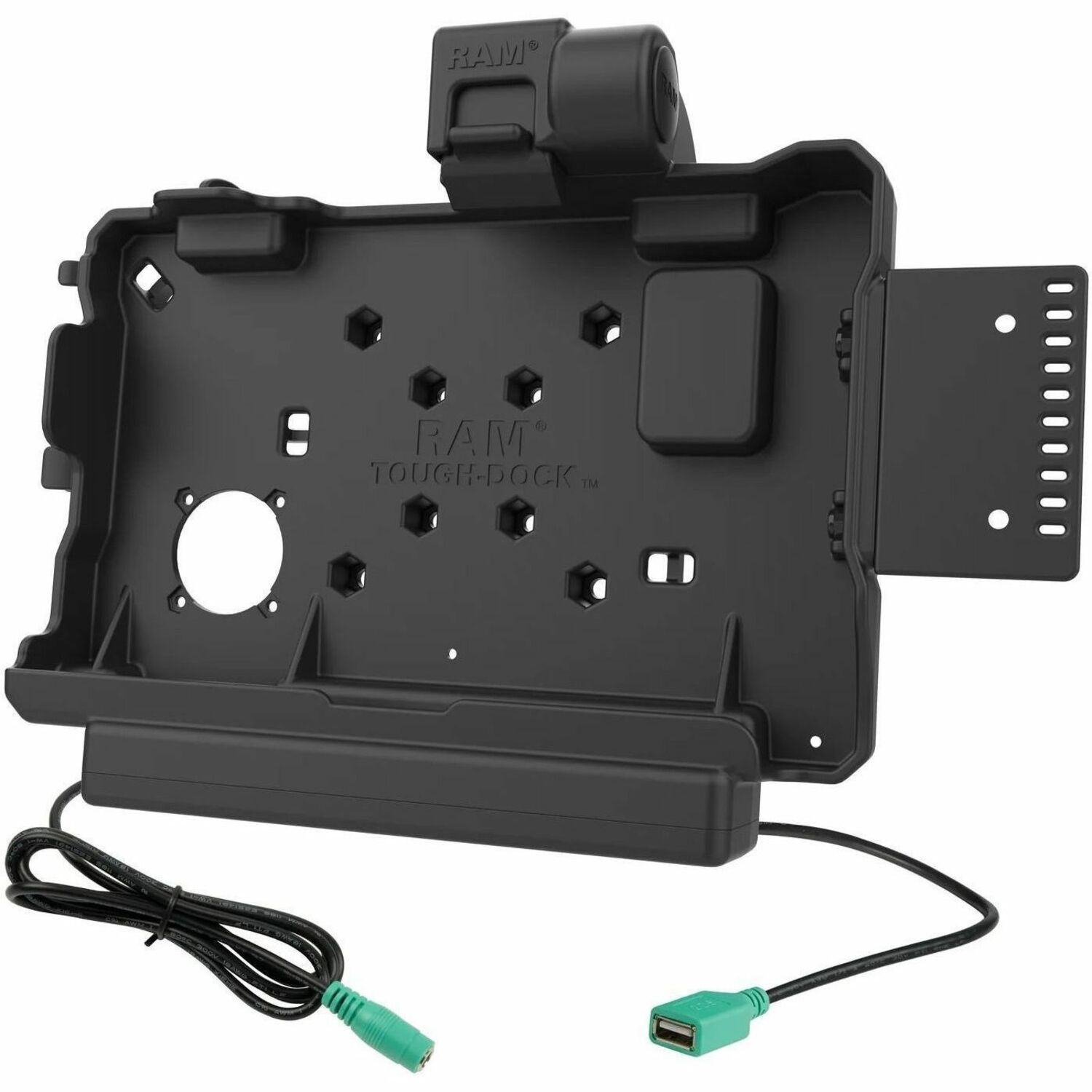 RAM Mounts Power + Data Dock for Getac ZX80