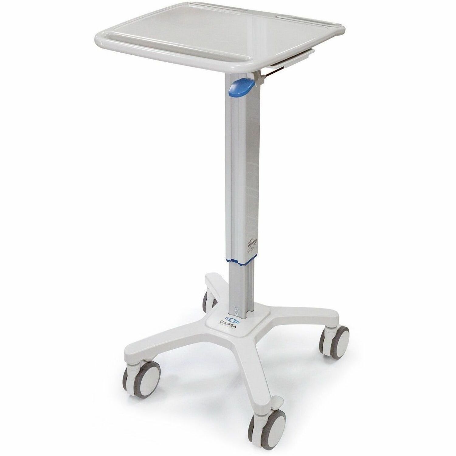 Capsa Healthcare - SlimCart Bundle (1970514) - Light Duty Mobile Computing Cart - Height Adjustable