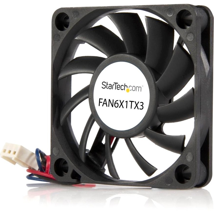 StarTech Replacement 60mm Ball Bearing CPU Case Fan - TX3 Connector - System fan kit - 60 mm