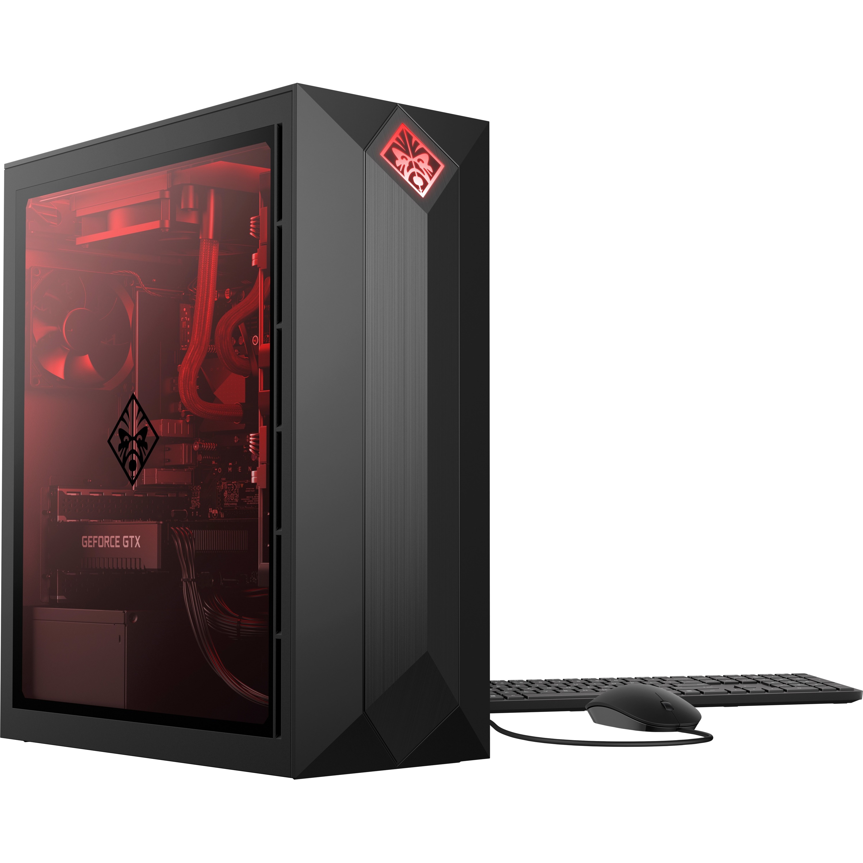 HP OMEN Obelisk 875-1000 875-1002 Gaming Desktop Computer - Intel Core i7 9th Gen i7-9700K - 16 GB - 512 GB SSD