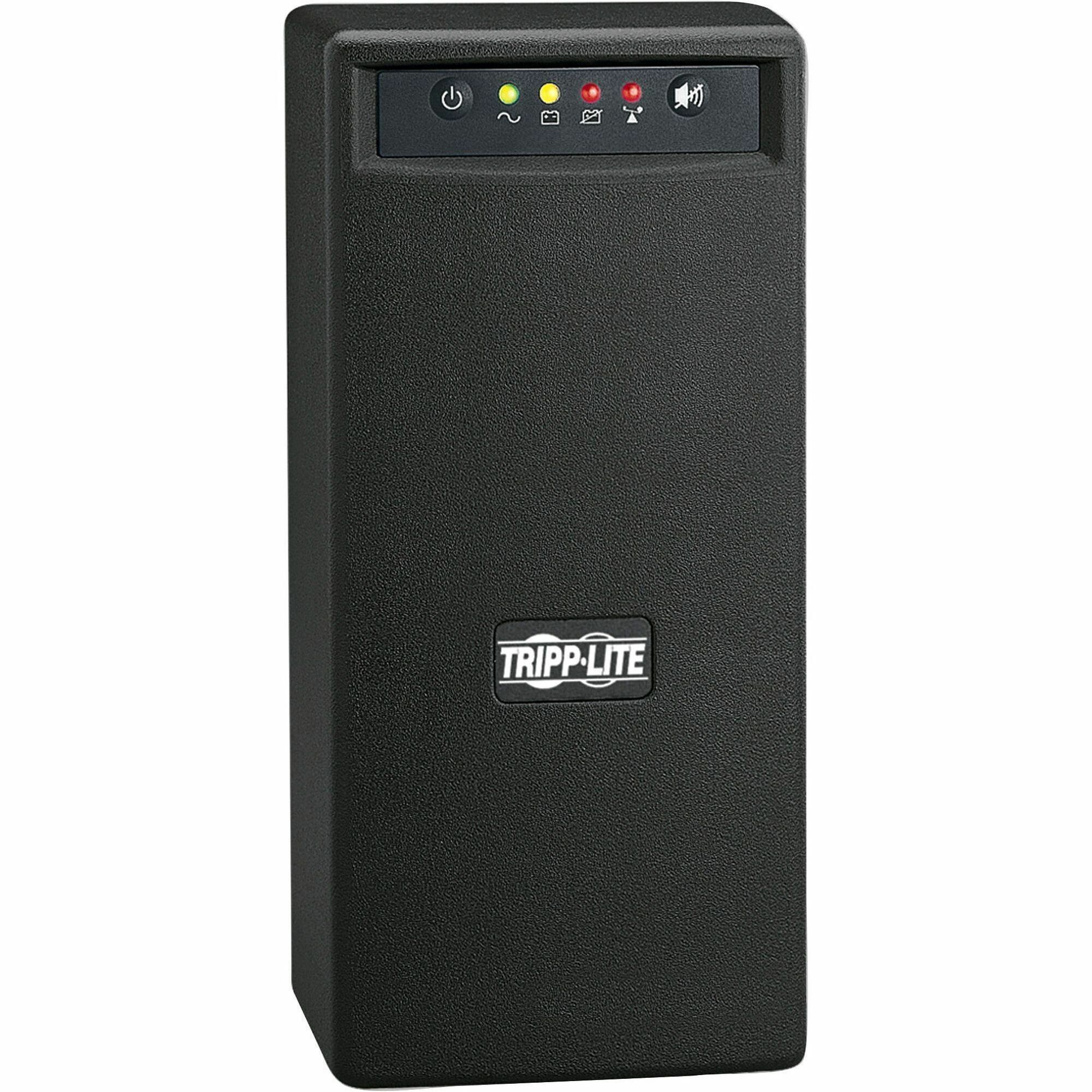 Eaton Tripp Lite Series SmartPro 120V 750VA 450W Line-Interactive UPS, AVR, Tower, USB, Surge-only Outlets