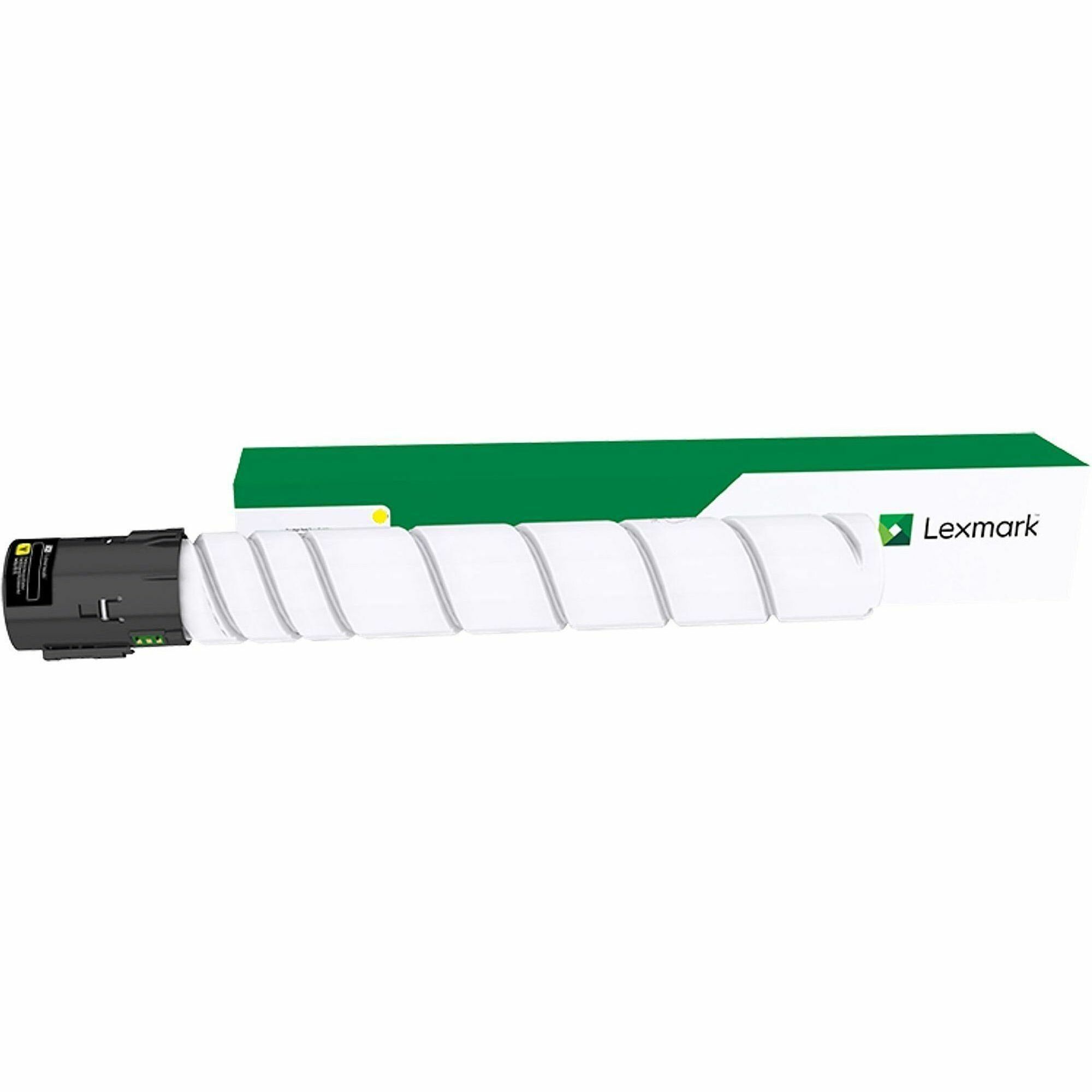 Lexmark Original High Yield Laser Toner Cartridge - Yellow - 1 Each