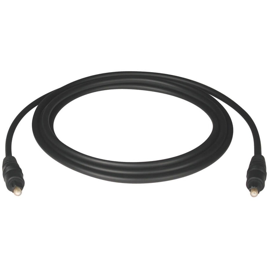 Tripp Lite by Eaton 3ft Toslink Home Theater Digital Optical SPDIF Audio Cable 3' 1M 1 Meter