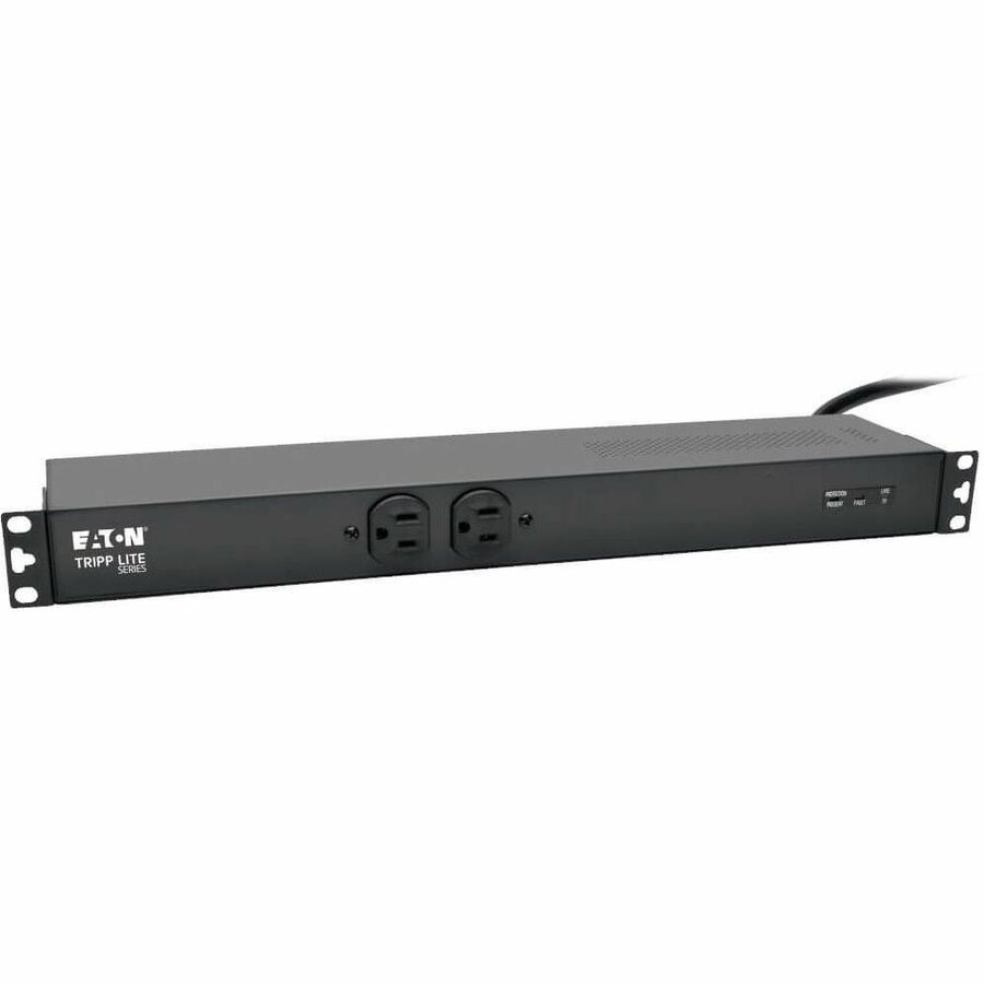 Tripp Lite by Eaton PDU 2kW 120V Single-Phase Basic PDU with ISOBAR Surge Protection - 3840 Joules 14 Outlets L5-20P Input (5-20P Adapter) 15 ft. Cord 1U