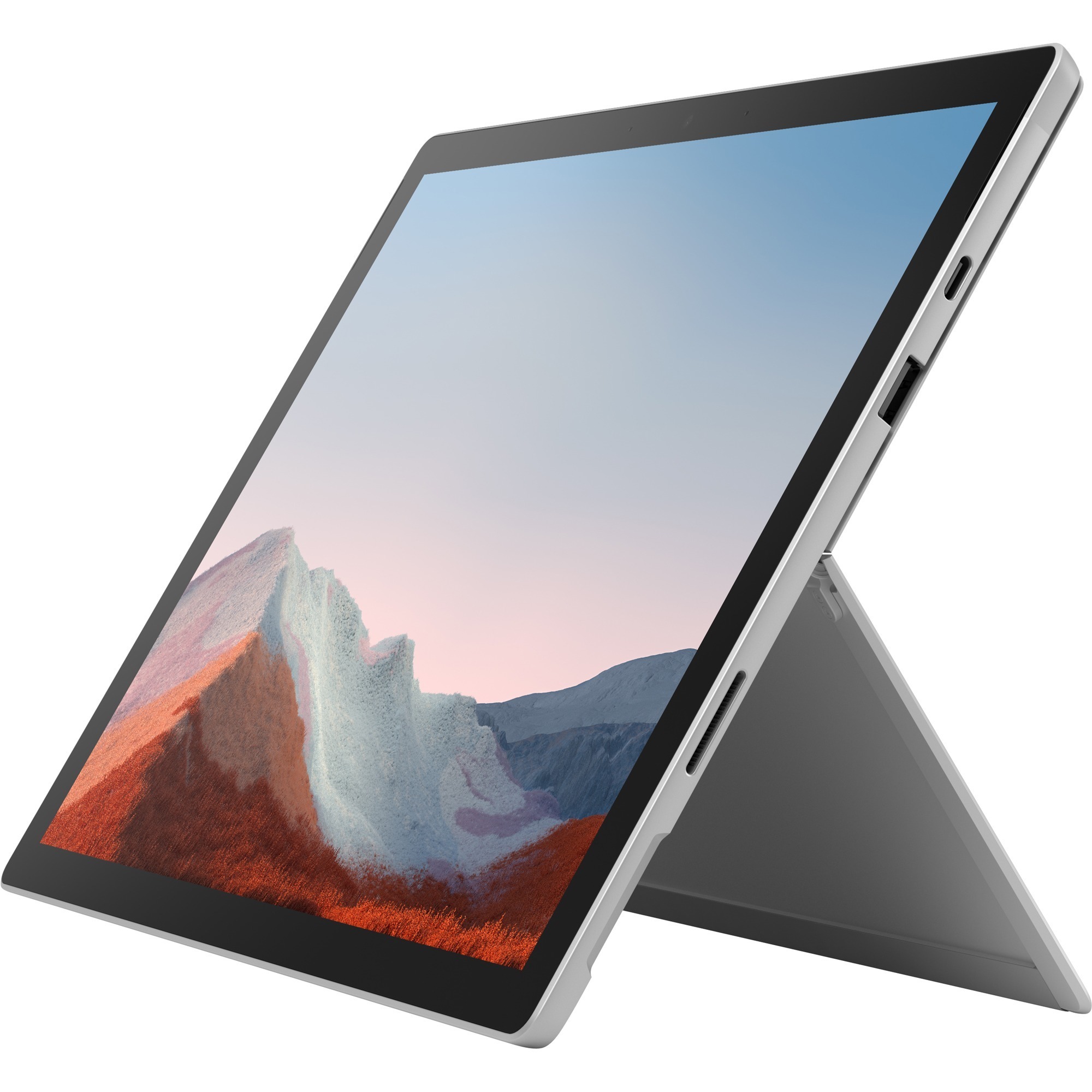 Microsoft Surface Pro 7+ Tablet - 12.3" - 8 GB - 128 GB SSD - Windows 10 Pro - Platinum - TAA Compliant