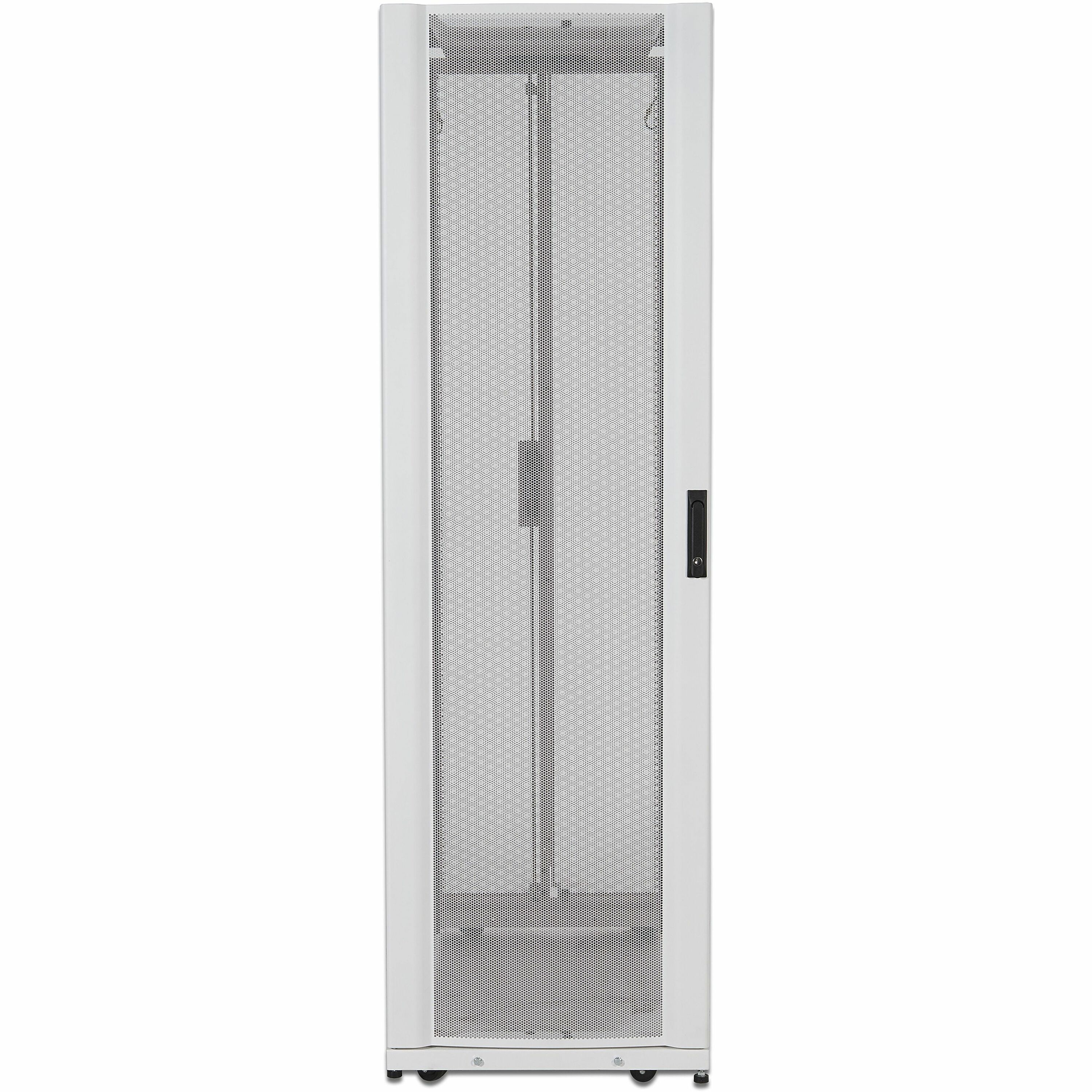 APC NetShelter SX, Server Rack Enclosure, 42U, White, 1991H x 600W x 1070D mm [TAA]