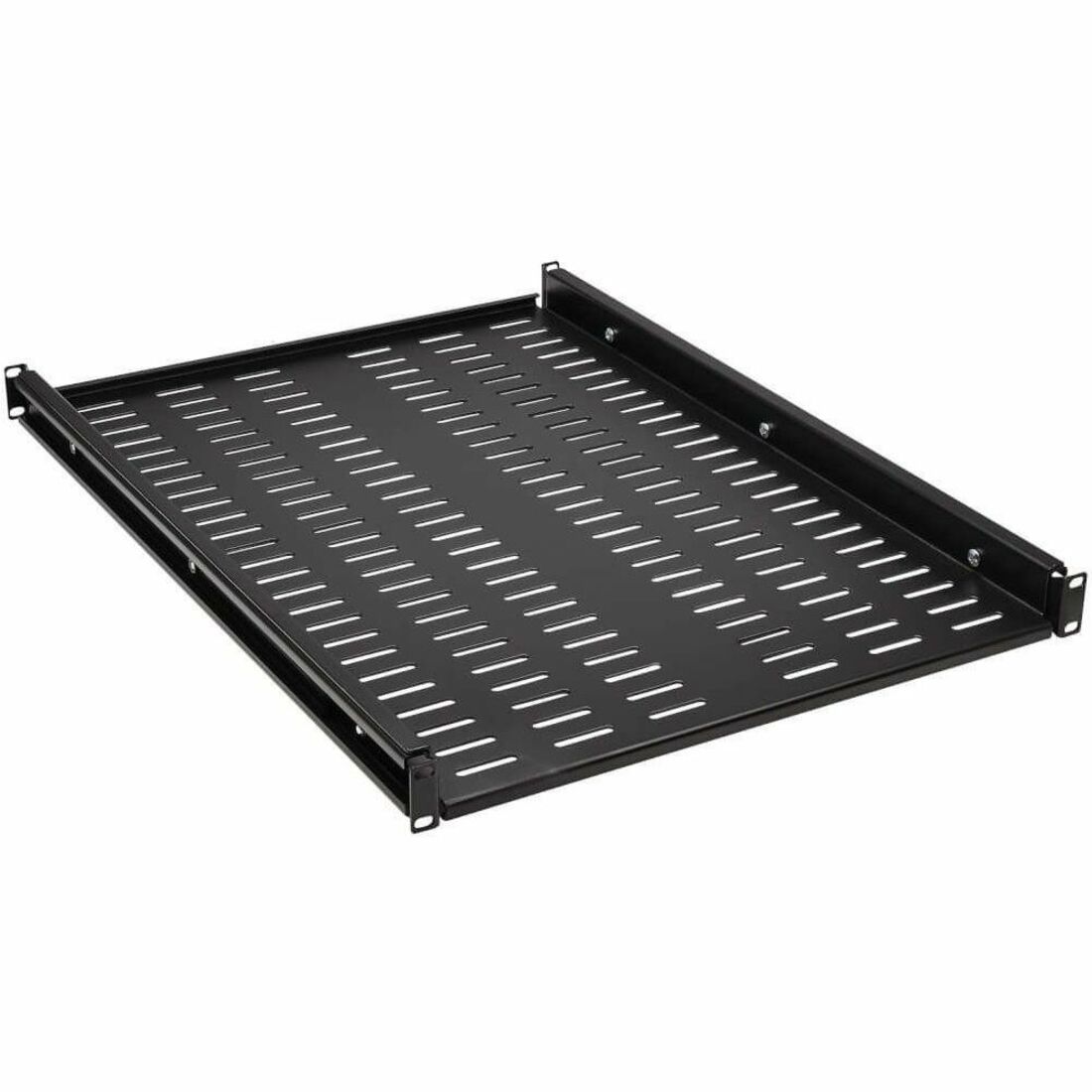 Tripp Lite by Eaton SmartRack Adjustable-Deep Steel Rack Shelf - 1U, Vented, 250 lb. (113 kg) Capacity