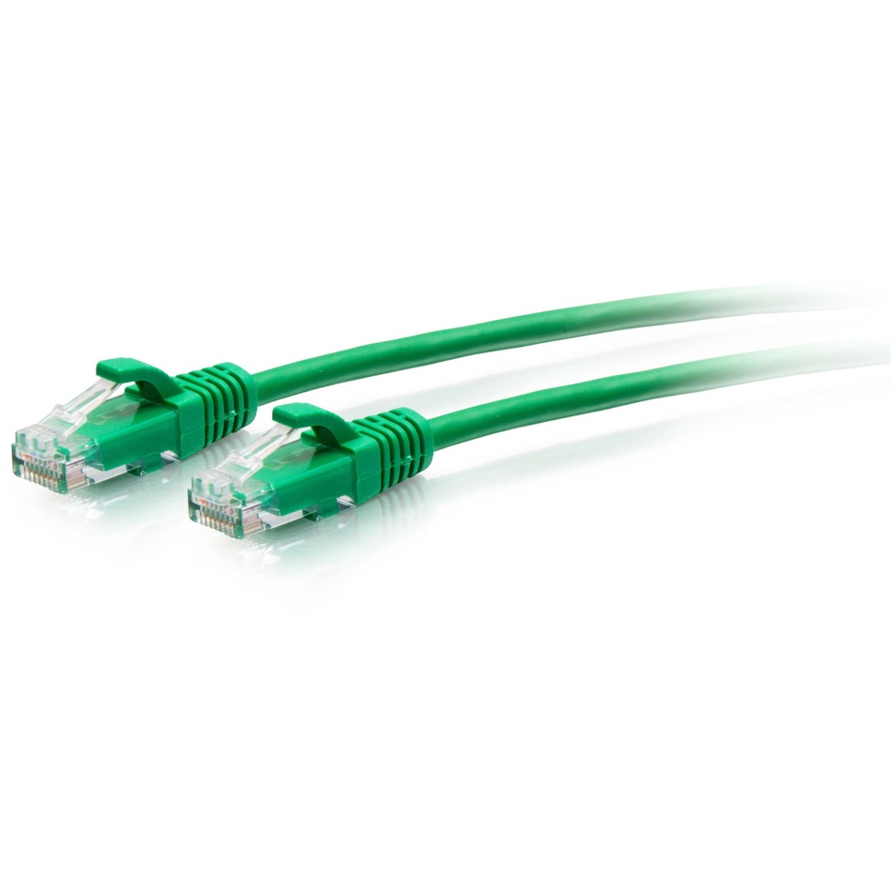 C2G 10ft Cat6a Snagless Unshielded (UTP) Slim Ethernet Cable - Cat6a Network Patch Cable - PoE - Green