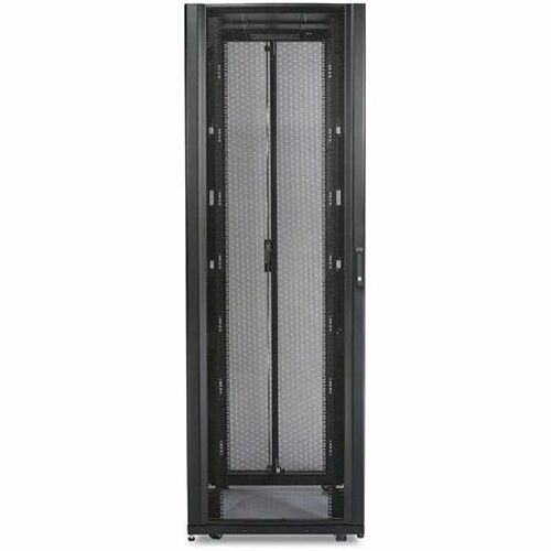 APC NetShelter SX, Server Rack Enclosure, 45U, Shock Packaging, 2000 lbs, Black, 2124H x 750W x 1200D mm [TAA]