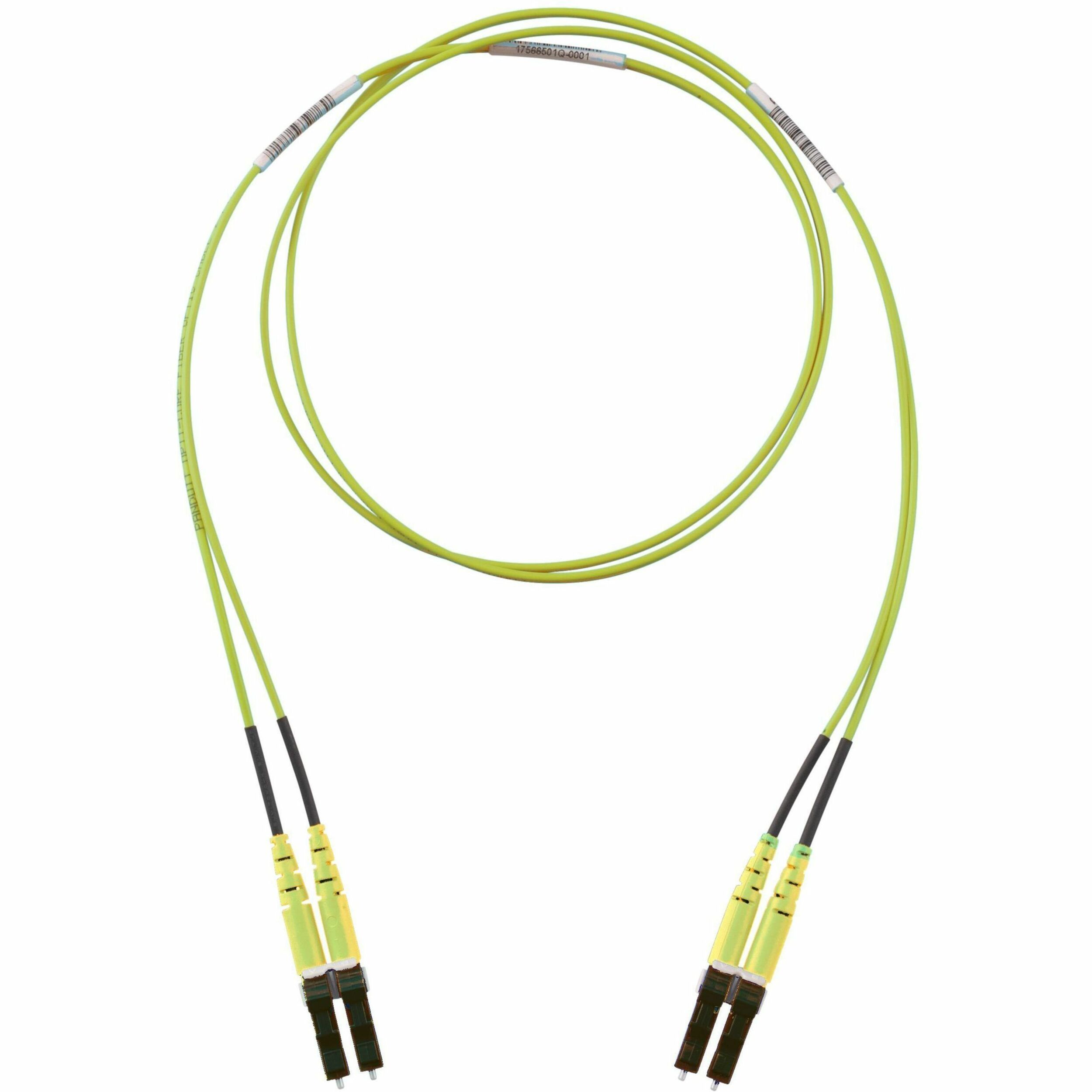 Panduit OM5 2f 1.6mm PC OFNR LC Dup/LC Dup Std Polarity Std IL 15m