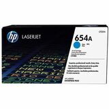 HP 654A (CF331A) Original Laser Toner Cartridge - Single Pack - Cyan - 1 Each