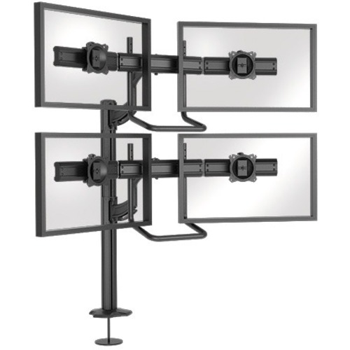 Chief Kontour K4 2x2 Grommet Mounted Array Display Mount - 19-24 Inch Monitors - Black