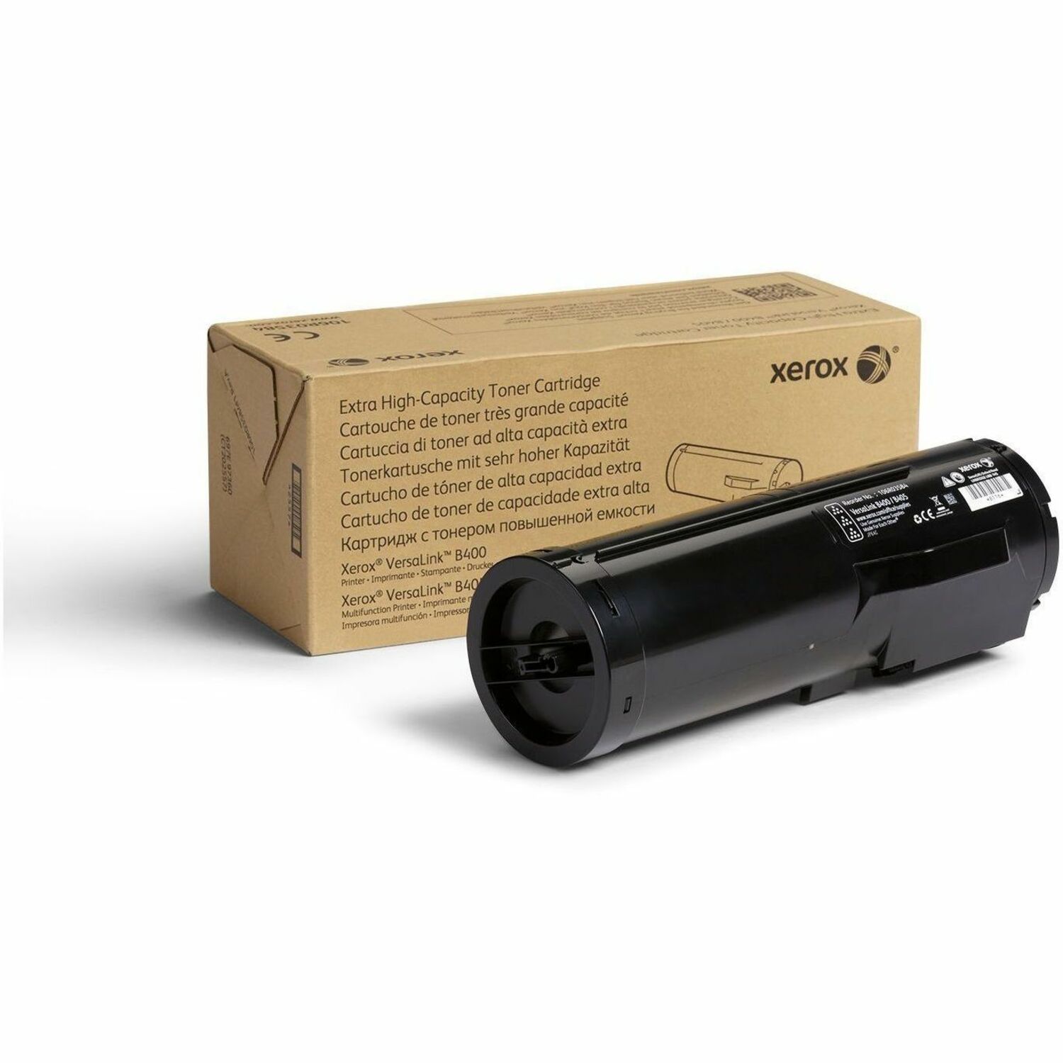 Xerox Genuine Xerox® VersaLink® B400 Printer, B405 Multifunction Printer Black Extra High capacity Toner Cartridge (24600 Pages) - 106R03584