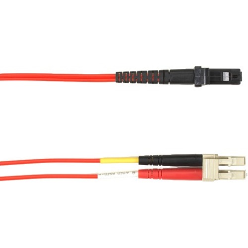 Black Box Colored Fiber OM3 50/125 Multimode Fiber Optic Patch Cable - LSZH