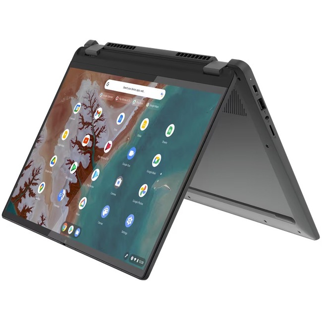 Lenovo Flex5 Chrome 14IAU 83AJ0000UX 14" Touchscreen Convertible 2 in 1 Chromebook - WUXGA - 60 Hz - Intel Core i5 12th Gen i5-1235U - 8 GB - 256 GB SSD - English (US) Keyboard - Storm Gray