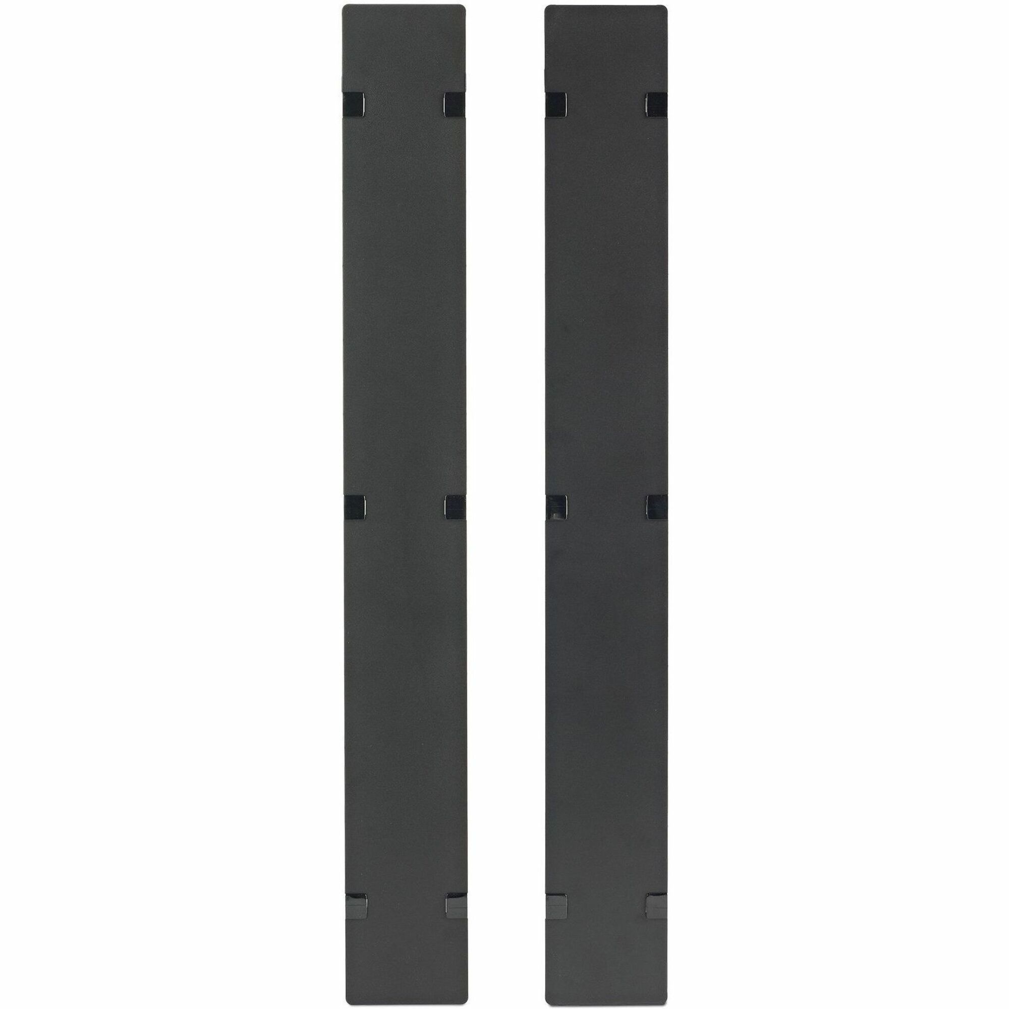 APC NetShelter Cable Management, Vertical Cable Manager, Hinged Covers, for NetShelter SX 750mm W 42U, Set of 2, 109 x 1778 x 13 mm