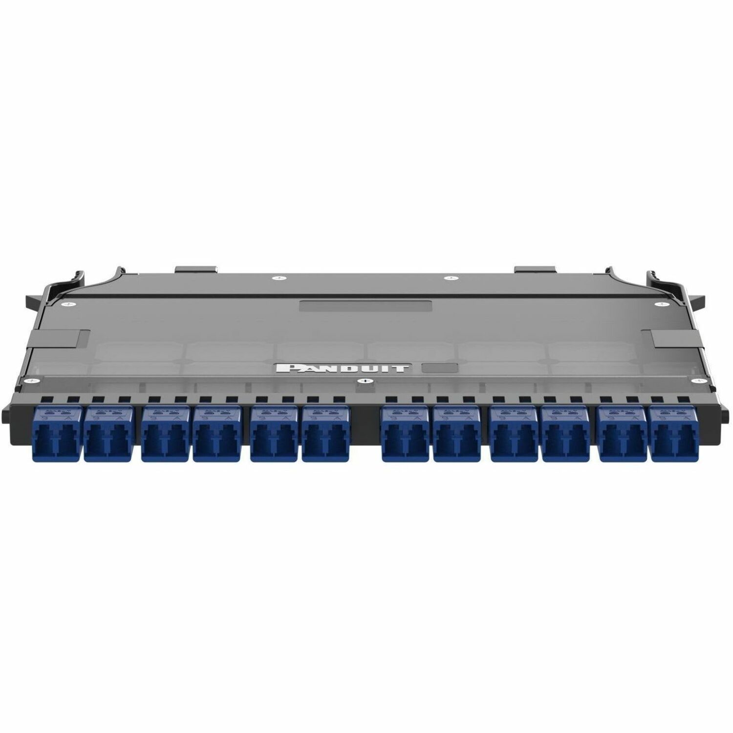 Panduit OS2 HD Flex Cassette,6-Port, 4-to-1 Conversion, Std IL, Universal