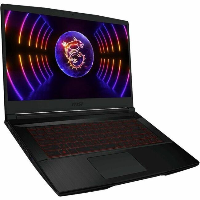 MSI Thin GF63 Thin GF63 12VE-437US 15.6" Gaming Notebook - Full HD - 144 Hz - Intel Core i5 12th Gen i5-12450H - 8 GB - 512 GB SSD - Black