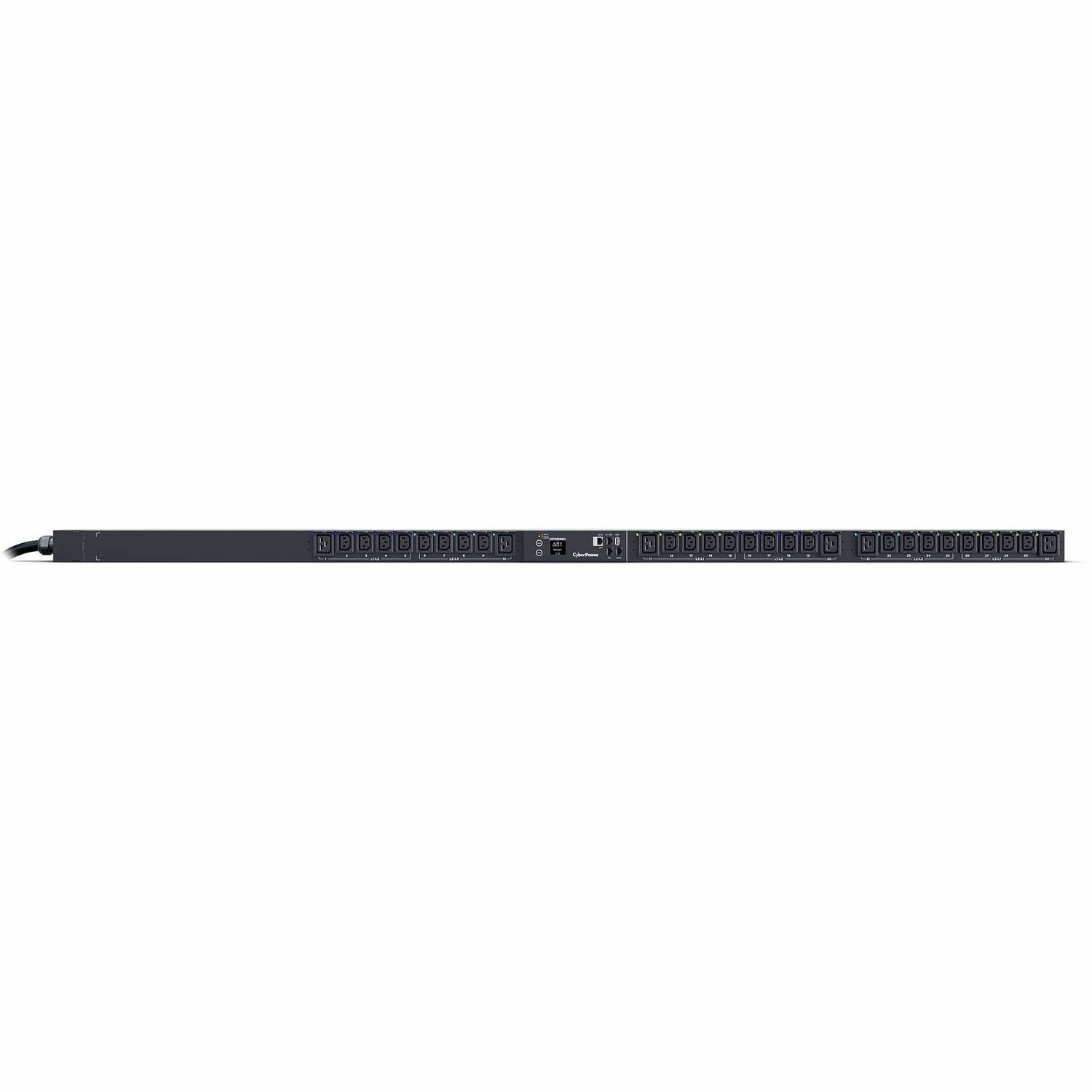 CyberPower PDU83103 3 Phase 200 - 240 VAC 20A Switched Metered-by-Outlet