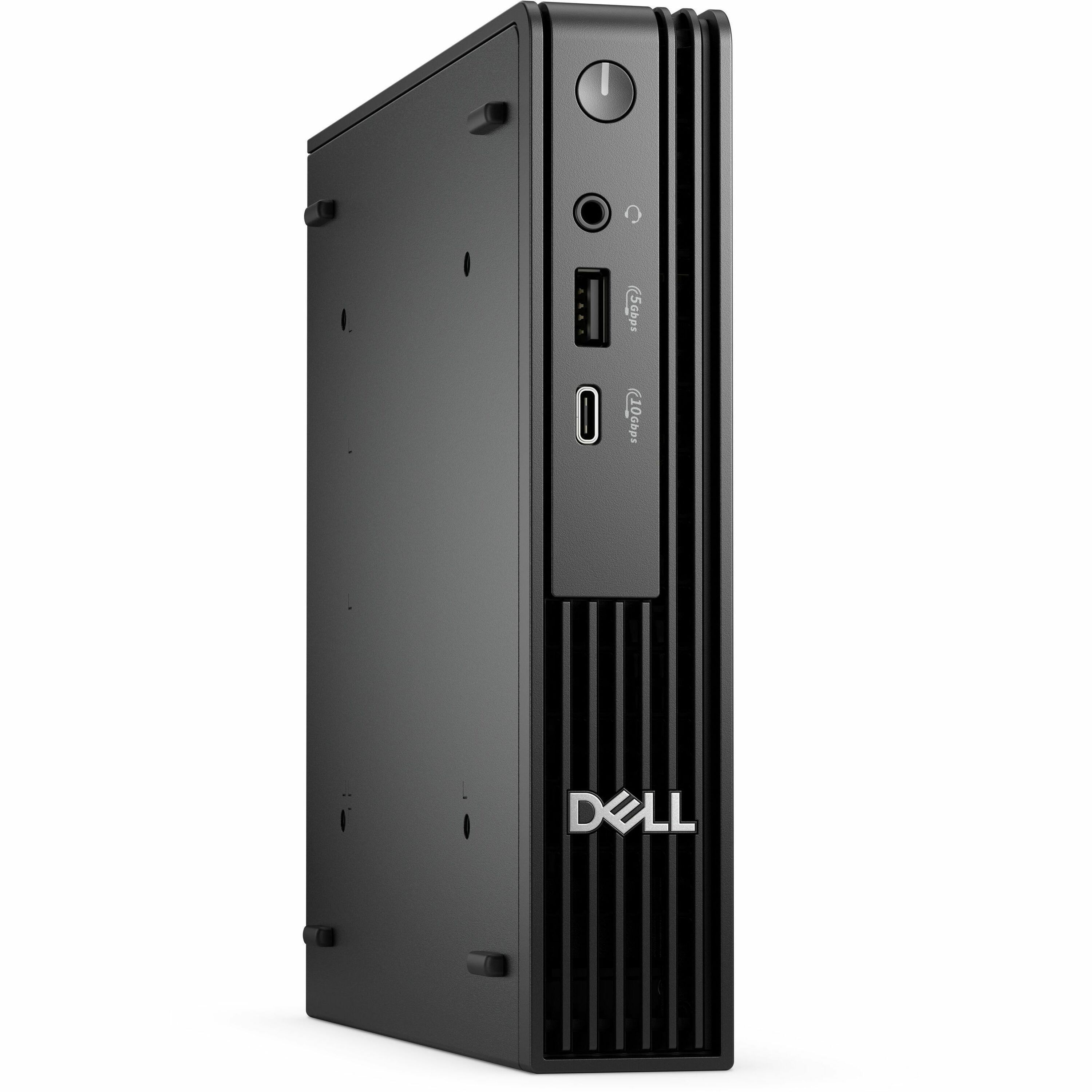 Dell Pro Micro QCM1255 Desktop Computer - AMD Ryzen 5 8500GE - 16 GB - 256 GB PCI Express NVMe 4.0 SSD - Micro PC