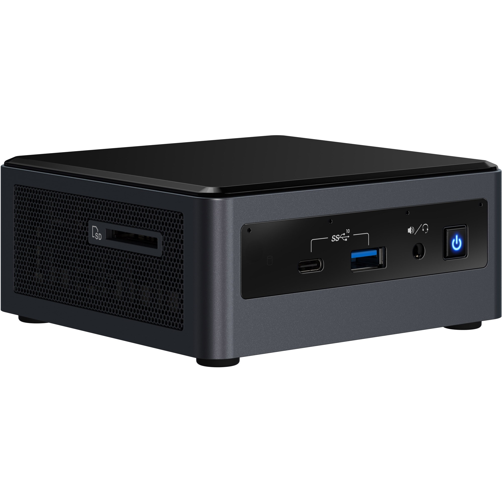 Black Box Desktop Computer - Intel Core i3 10th Gen - 8 GB - 128 GB Serial ATA SSD - Mini PC - TAA Compliant