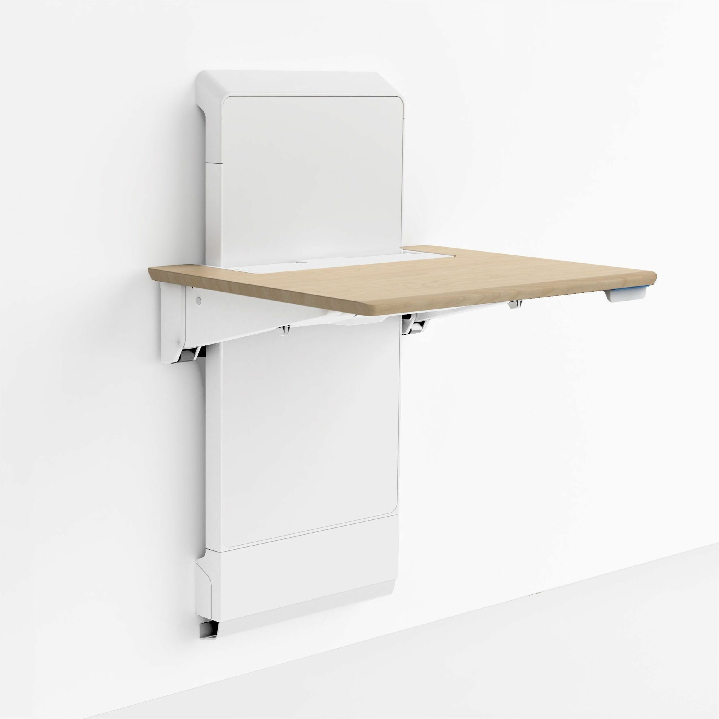Ergotron WorkFit Elevate with Power Access (Mendota Maple)